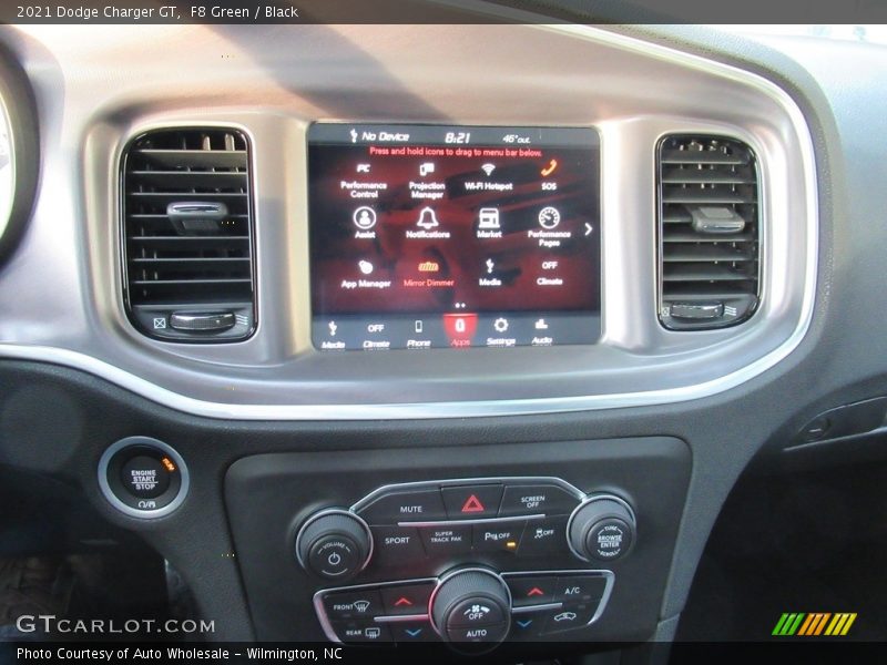 F8 Green / Black 2021 Dodge Charger GT
