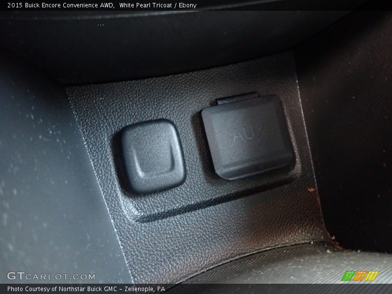 White Pearl Tricoat / Ebony 2015 Buick Encore Convenience AWD