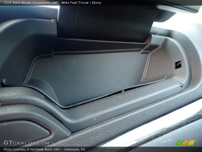 White Pearl Tricoat / Ebony 2015 Buick Encore Convenience AWD