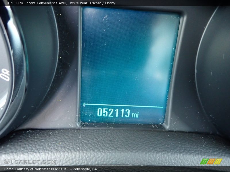White Pearl Tricoat / Ebony 2015 Buick Encore Convenience AWD