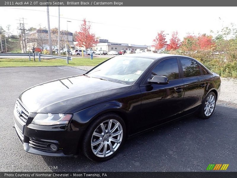Brilliant Black / Cardamom Beige 2011 Audi A4 2.0T quattro Sedan