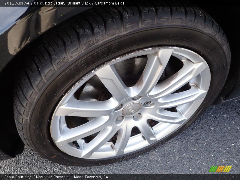 Brilliant Black / Cardamom Beige 2011 Audi A4 2.0T quattro Sedan