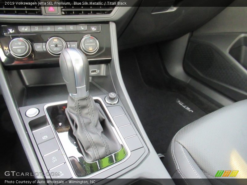 Blue Silk Metallic / Titan Black 2019 Volkswagen Jetta SEL Premium