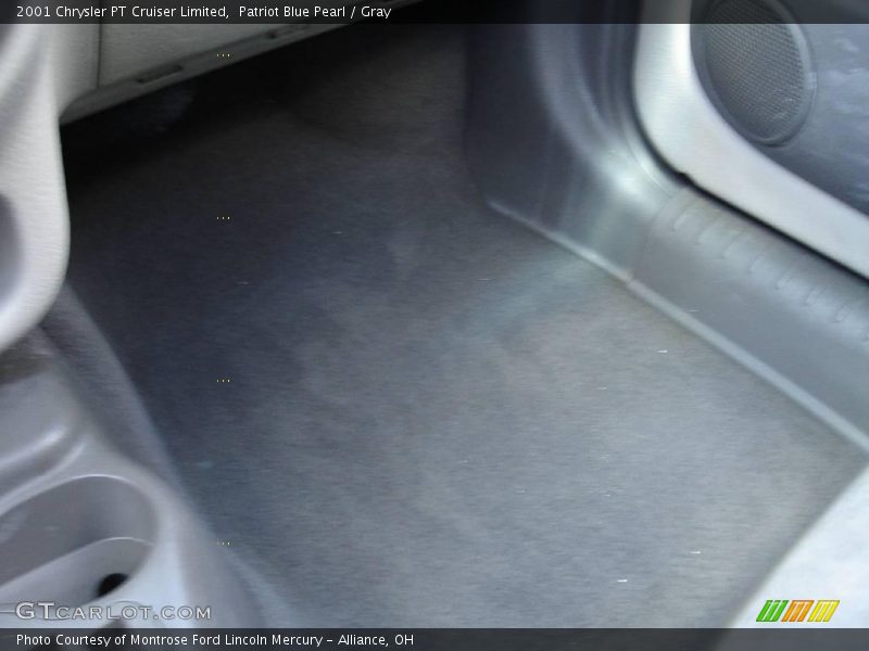 Patriot Blue Pearl / Gray 2001 Chrysler PT Cruiser Limited