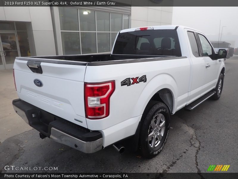 Oxford White / Earth Gray 2019 Ford F150 XLT SuperCab 4x4