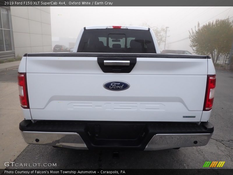 Oxford White / Earth Gray 2019 Ford F150 XLT SuperCab 4x4