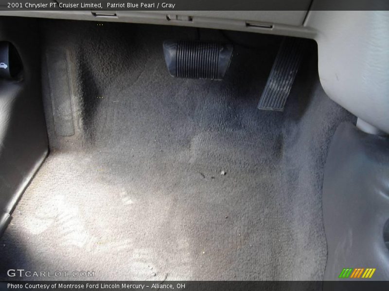 Patriot Blue Pearl / Gray 2001 Chrysler PT Cruiser Limited