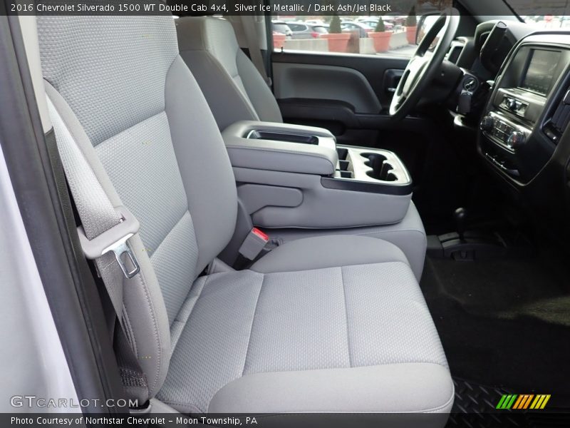Front Seat of 2016 Silverado 1500 WT Double Cab 4x4