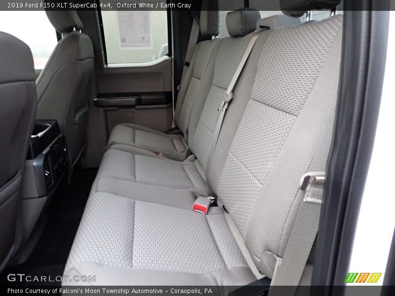 Oxford White / Earth Gray 2019 Ford F150 XLT SuperCab 4x4