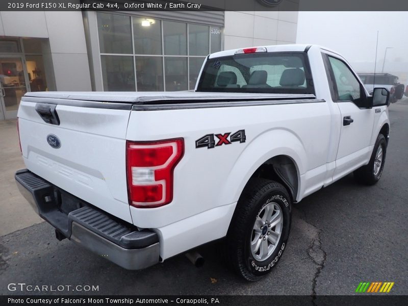 Oxford White / Earth Gray 2019 Ford F150 XL Regular Cab 4x4