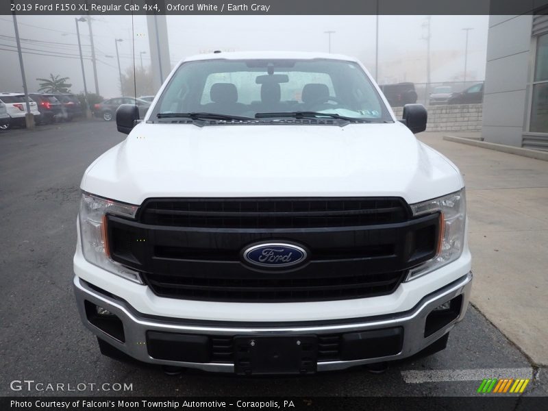 Oxford White / Earth Gray 2019 Ford F150 XL Regular Cab 4x4