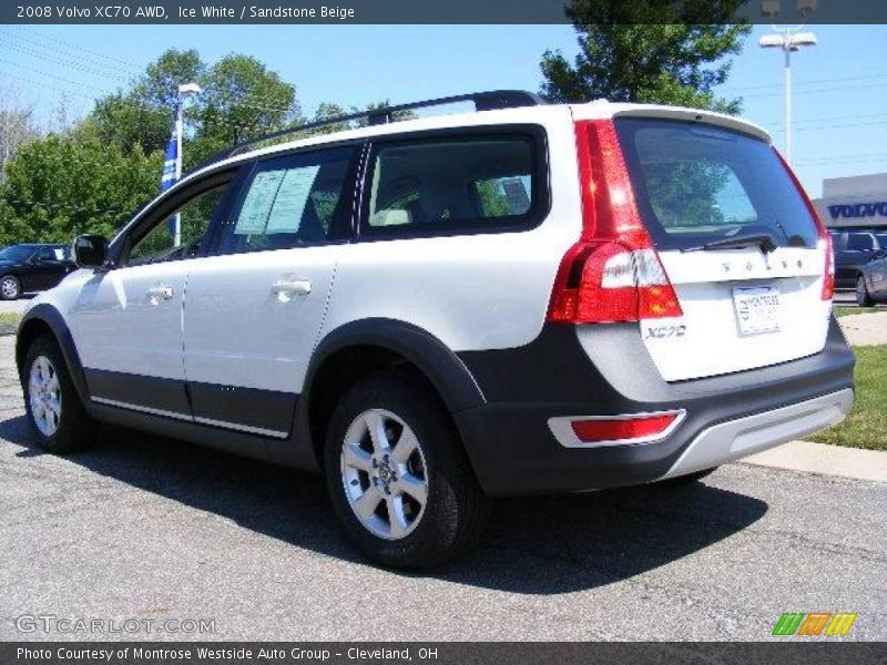Ice White / Sandstone Beige 2008 Volvo XC70 AWD