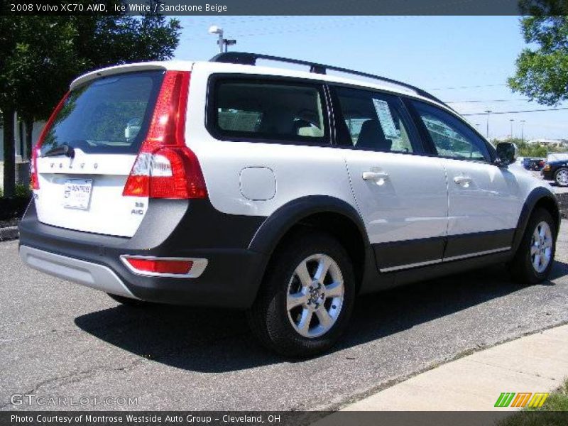 Ice White / Sandstone Beige 2008 Volvo XC70 AWD