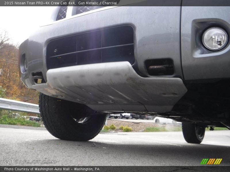 Gun Metallic / Charcoal 2015 Nissan Titan PRO-4X Crew Cab 4x4