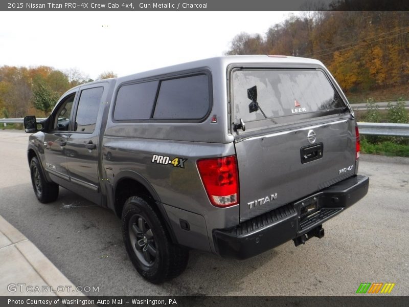 Gun Metallic / Charcoal 2015 Nissan Titan PRO-4X Crew Cab 4x4