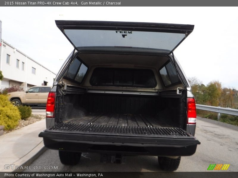 Gun Metallic / Charcoal 2015 Nissan Titan PRO-4X Crew Cab 4x4
