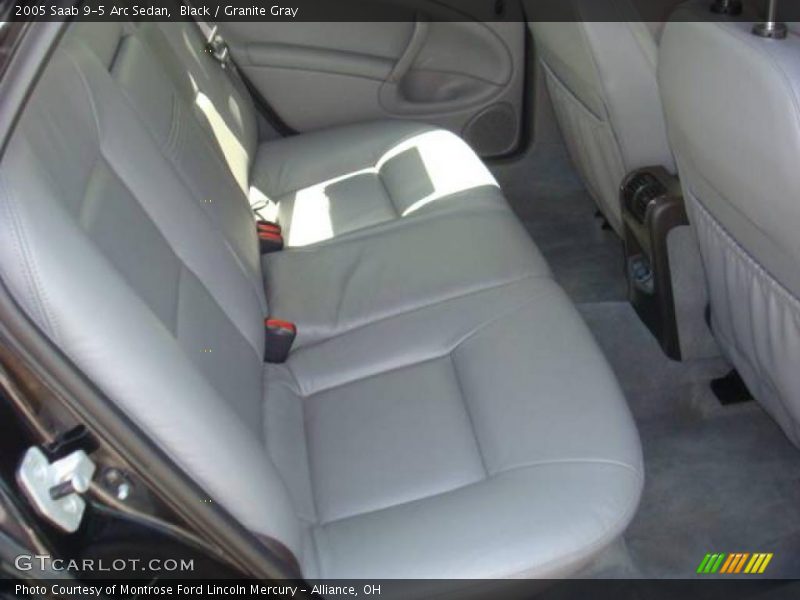 Black / Granite Gray 2005 Saab 9-5 Arc Sedan