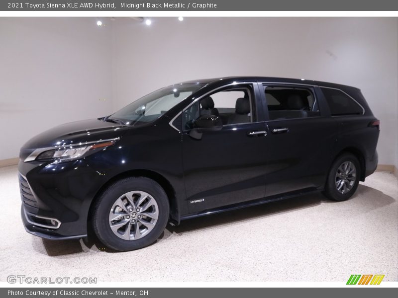  2021 Sienna XLE AWD Hybrid Midnight Black Metallic
