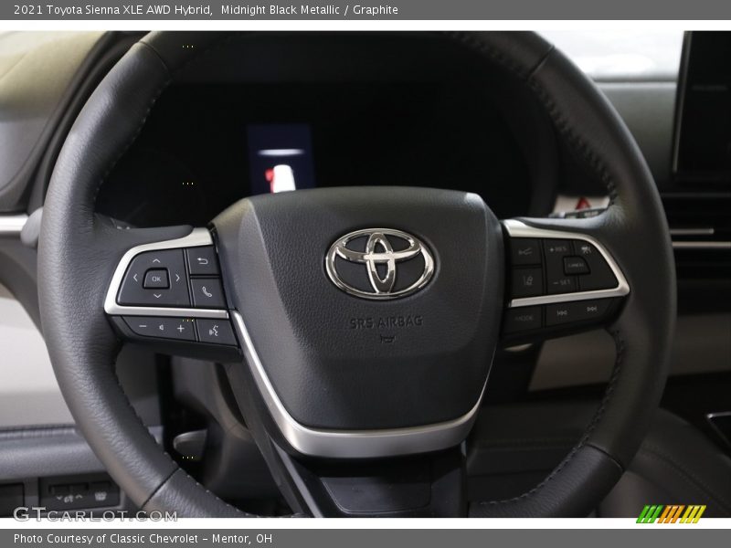  2021 Sienna XLE AWD Hybrid Steering Wheel