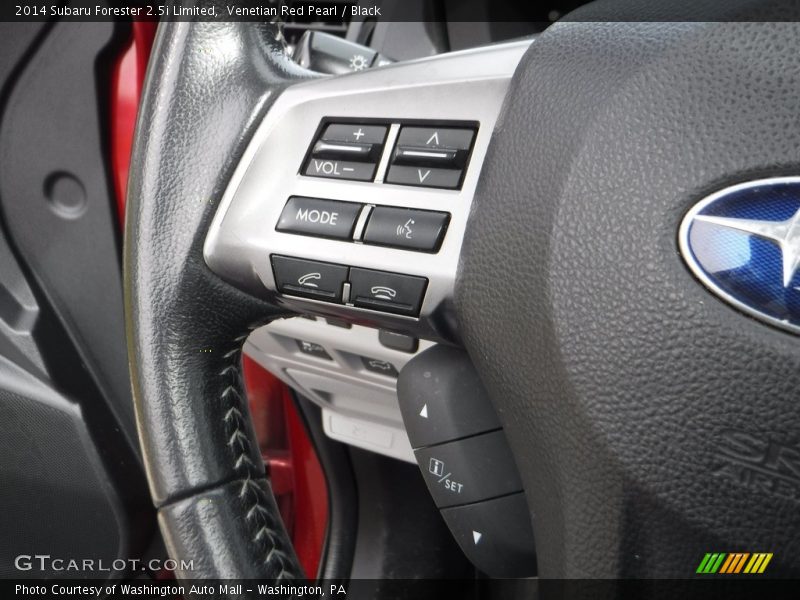 Venetian Red Pearl / Black 2014 Subaru Forester 2.5i Limited