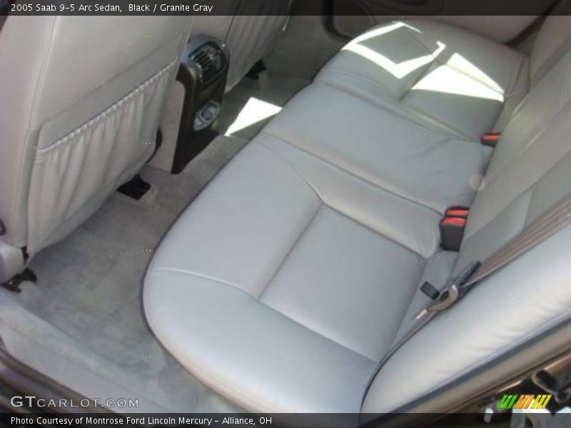 Black / Granite Gray 2005 Saab 9-5 Arc Sedan