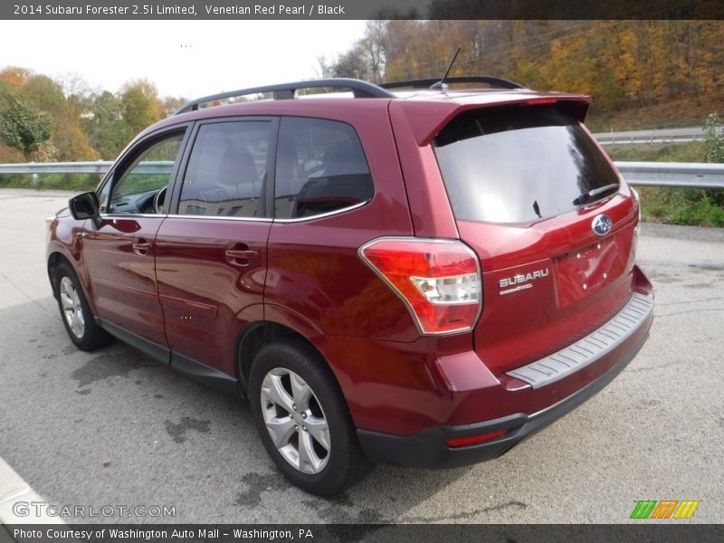 Venetian Red Pearl / Black 2014 Subaru Forester 2.5i Limited