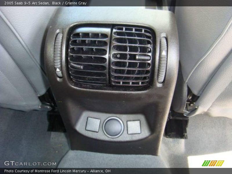 Black / Granite Gray 2005 Saab 9-5 Arc Sedan