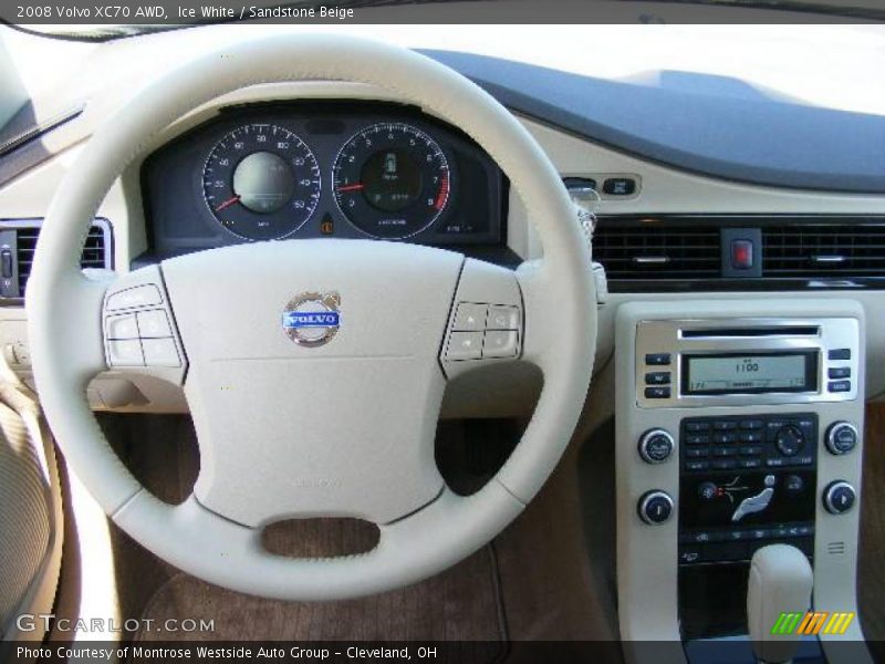 Ice White / Sandstone Beige 2008 Volvo XC70 AWD