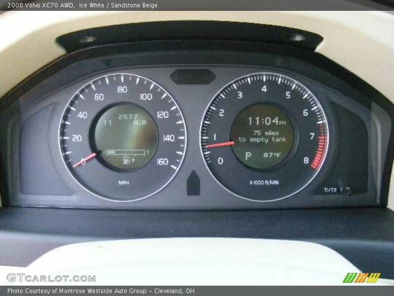 Ice White / Sandstone Beige 2008 Volvo XC70 AWD