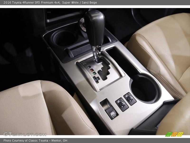 Super White / Sand Beige 2016 Toyota 4Runner SR5 Premium 4x4
