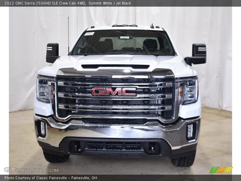 Summit White / Jet Black 2022 GMC Sierra 2500HD SLE Crew Cab 4WD