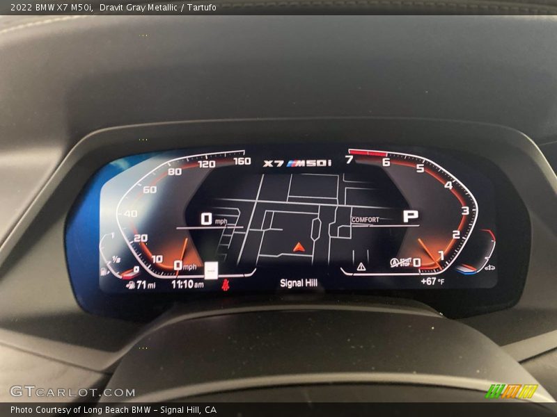  2022 X7 M50i M50i Gauges