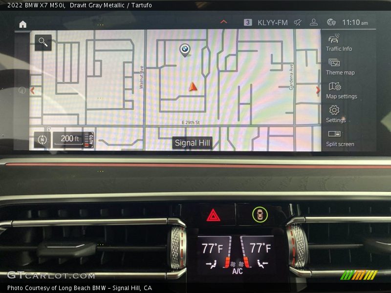 Navigation of 2022 X7 M50i