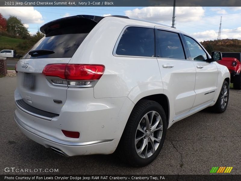 Ivory 3-Coat / Black 2021 Jeep Grand Cherokee Summit 4x4