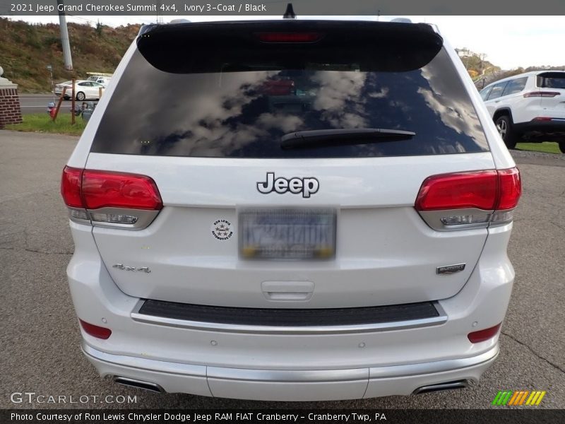 Ivory 3-Coat / Black 2021 Jeep Grand Cherokee Summit 4x4