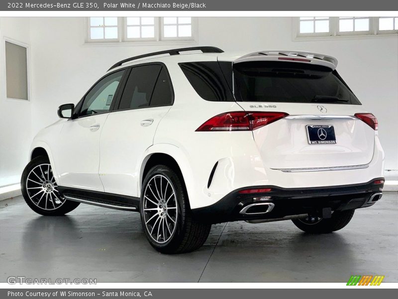 Polar White / Macchiato Beige/Black 2022 Mercedes-Benz GLE 350
