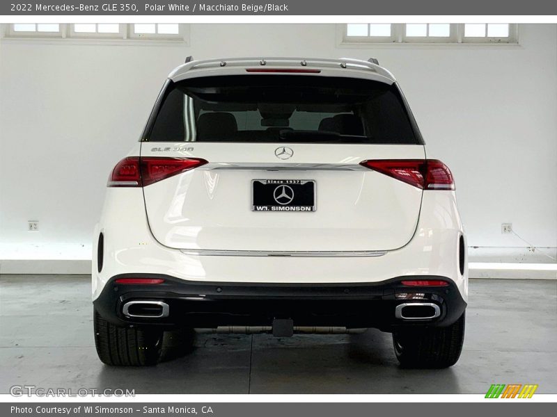Polar White / Macchiato Beige/Black 2022 Mercedes-Benz GLE 350