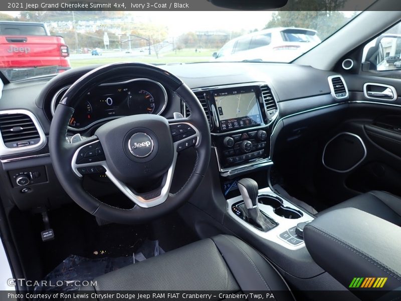  2021 Grand Cherokee Summit 4x4 Black Interior