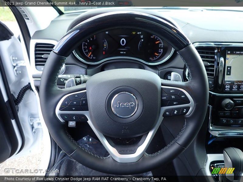 2021 Grand Cherokee Summit 4x4 Steering Wheel