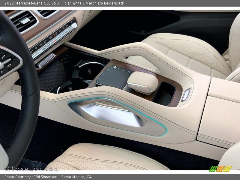 Polar White / Macchiato Beige/Black 2022 Mercedes-Benz GLE 350