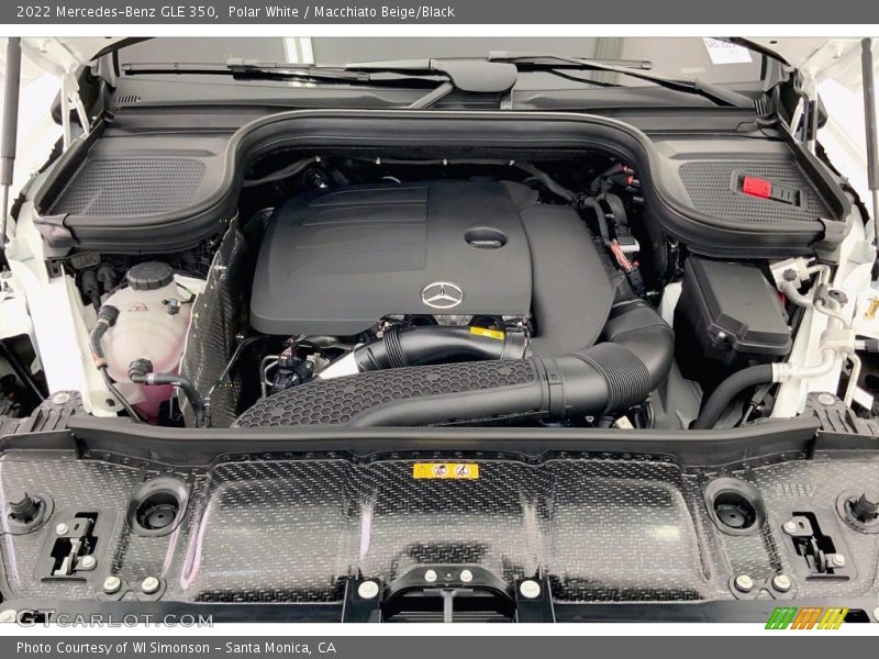 Polar White / Macchiato Beige/Black 2022 Mercedes-Benz GLE 350