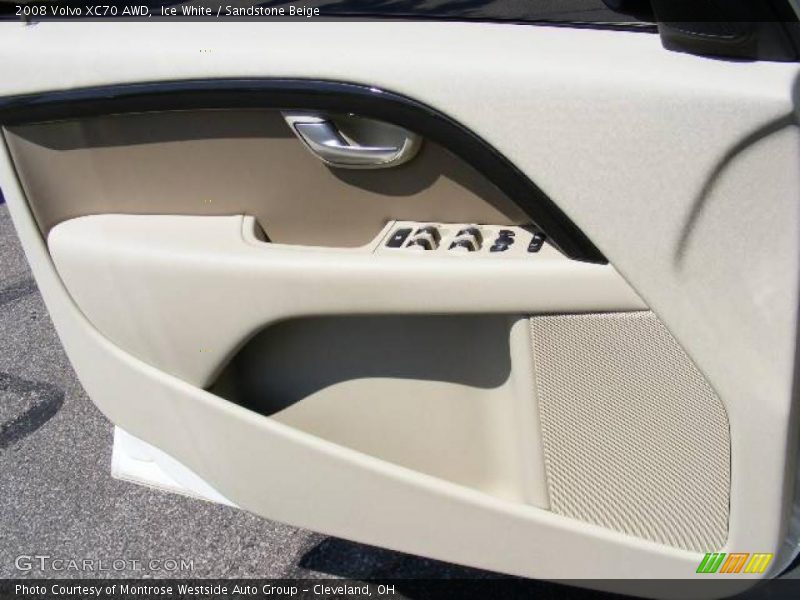 Ice White / Sandstone Beige 2008 Volvo XC70 AWD