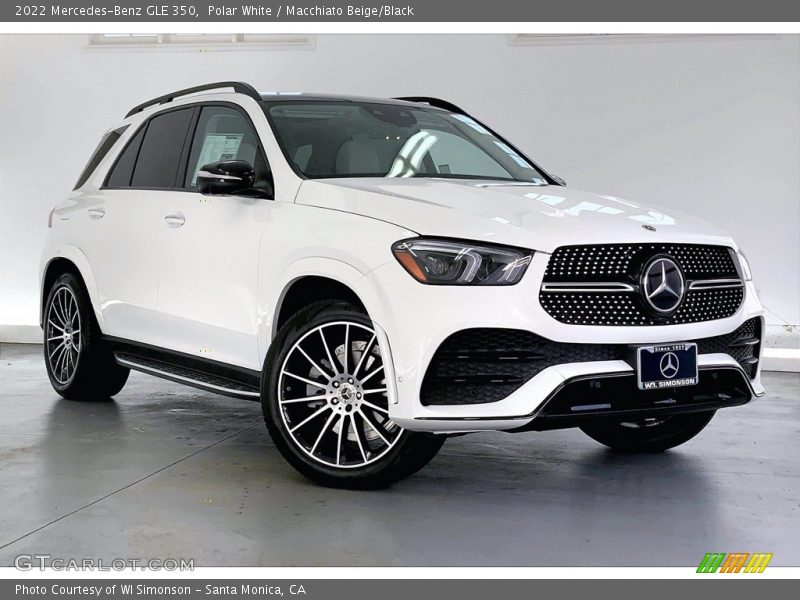 Front 3/4 View of 2022 GLE 350