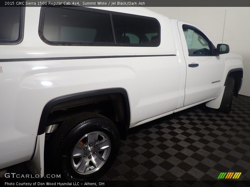 Summit White / Jet Black/Dark Ash 2015 GMC Sierra 1500 Regular Cab 4x4