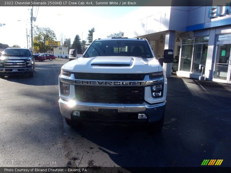 Summit White / Jet Black 2022 Chevrolet Silverado 2500HD LT Crew Cab 4x4