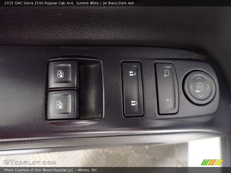 Summit White / Jet Black/Dark Ash 2015 GMC Sierra 1500 Regular Cab 4x4