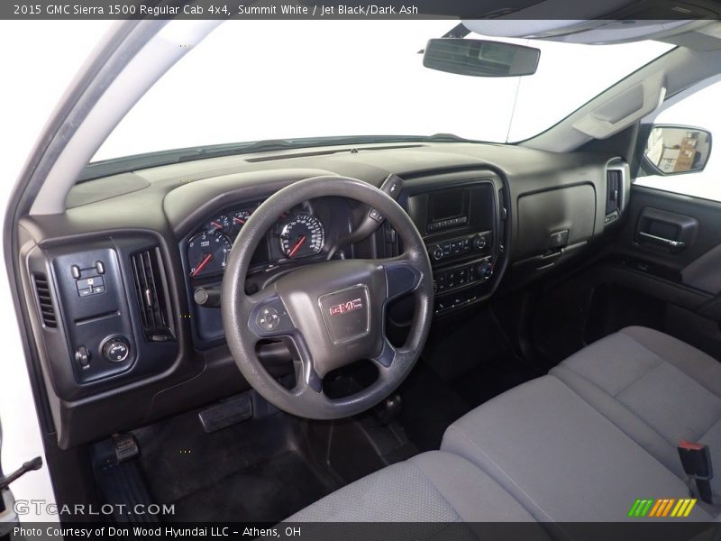  2015 Sierra 1500 Regular Cab 4x4 Jet Black/Dark Ash Interior