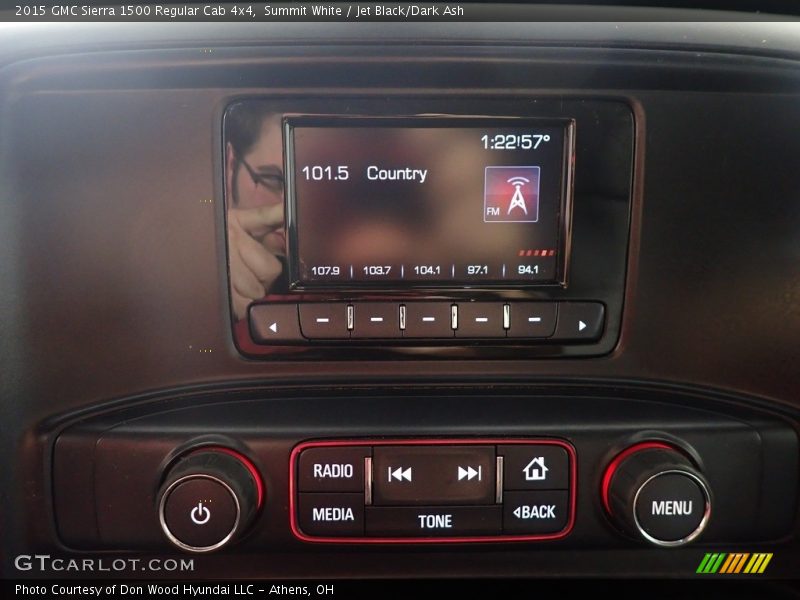 Controls of 2015 Sierra 1500 Regular Cab 4x4