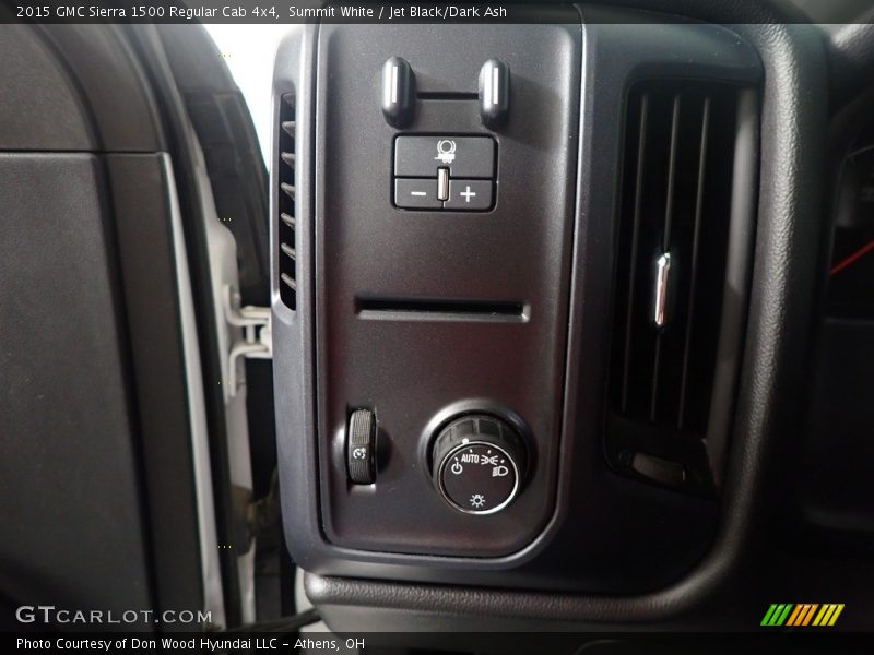 Controls of 2015 Sierra 1500 Regular Cab 4x4