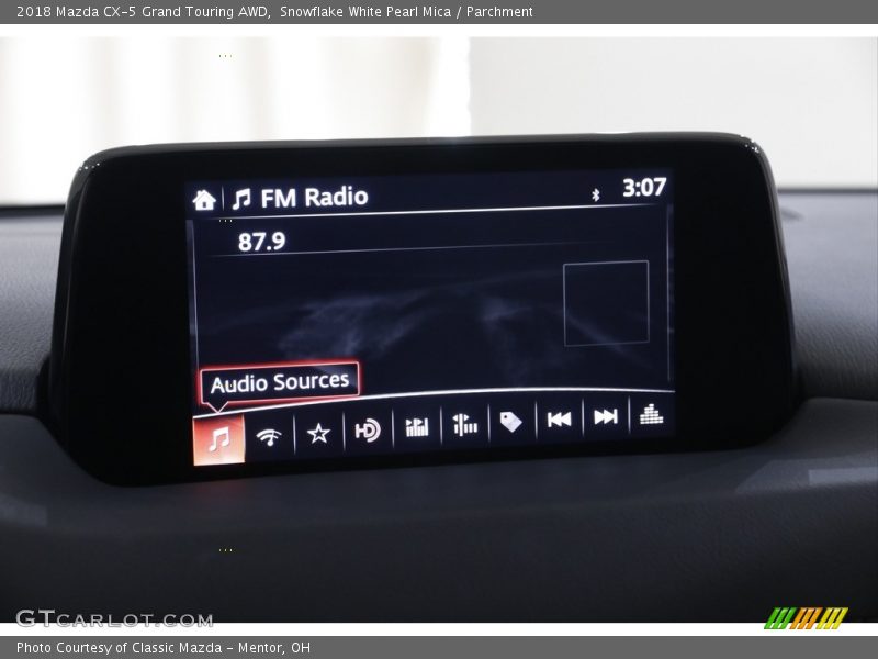 Snowflake White Pearl Mica / Parchment 2018 Mazda CX-5 Grand Touring AWD